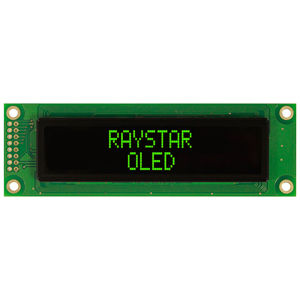 Alfanumerický OLED displej Raystar REC002002AGPP5N00001