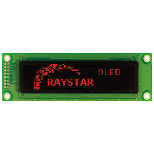 Grafický OLED displej Raystar REG010016FRPP5N00000