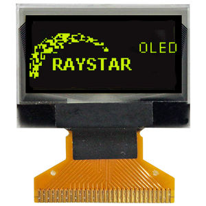 Grafický OLED displej Raystar RET012864DYPP3N00000