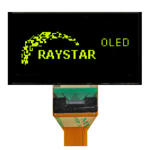 Grafický OLED displej Raystar RET012864QYPP3N00000